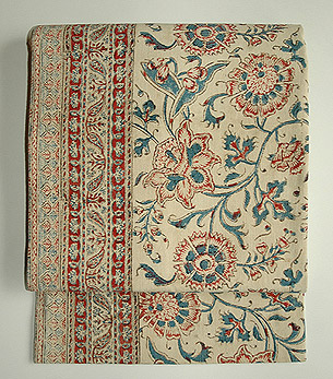 インド更紗名古屋帯