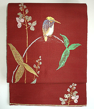 龍村平蔵製「ひすい」袋帯