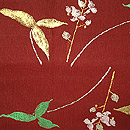 龍村平蔵製「ひすい」袋帯　前中心