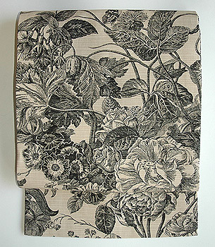 イギリス木綿染名古屋帯