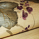 葛の図名古屋帯　質感・風合