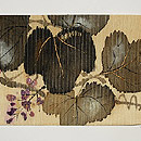 葛の図名古屋帯　前中心