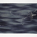 葛の図名古屋帯　前中心