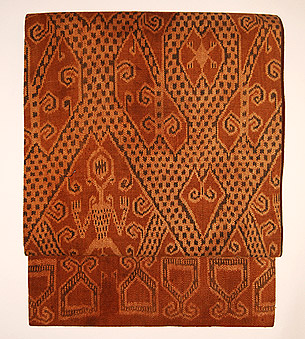 カリマンタン　イバン族の絣帯