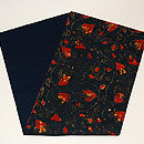 バティック名古屋帯　帯裏