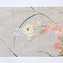 総刺繍名古屋帯　前中心