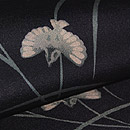 稲穂に雀の図染名古屋帯　質感・風合