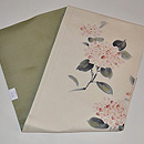 あじさいの名古屋帯　帯裏