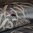 蛍の名古屋帯　質感・風合