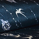 ツバメの名古屋帯　質感・風合