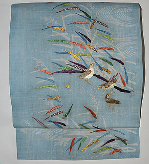 江戸帷子裂名古屋帯