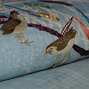 江戸帷子裂名古屋帯　質感・風合