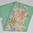 初夏の花々文様縦絽名古屋帯　帯裏