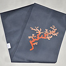 珊瑚の名古屋帯 帯裏