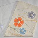 撫子の名古屋帯 帯裏