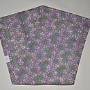 絹麻小花柄名古屋帯 帯裏