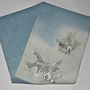 麻地庭の図小袖くずし名古屋帯 帯裏