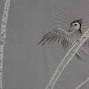 絞りに雀の羽織 質感・風合