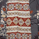 縮緬地菊の図羽織　羽裏