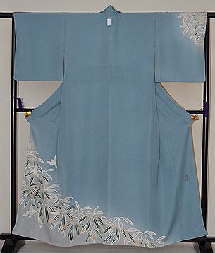 中村玉緒　笹の図付下