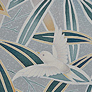 中村玉緒　笹の図付下　質感・風合