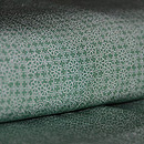 小宮康孝作　若竹色花入格子江戸小紋　質感・風合