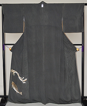 斜め棒縞に鯉のぼりの図付下