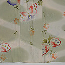 蝶々文様単衣小紋　上前