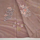 野の小花づくし訪問着　上前