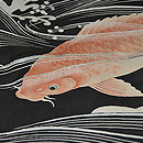 鯉の図夏羽織　質感・風合