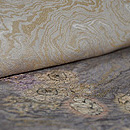 一竹辻が花一ッ紋福寿草訪問着　質感・風合