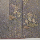 一竹辻が花一ッ紋福寿草訪問着　上前