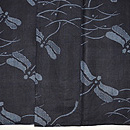 露草に蜻蛉の宮古上布 上前