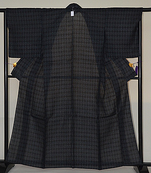 亀甲菱文宮古上布