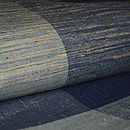 格子紬　質感・風合