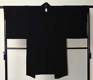 カラスの羽裏の男羽織