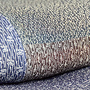 江戸小紋寄せ裂羽織　質感・風合