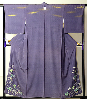 すみれ色春の色留袖