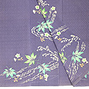 すみれ色春の色留袖 上前