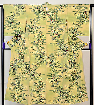 春の花々文様小紋