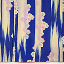 撫子文様小紋　上前