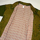 カシミール織コート　裏地