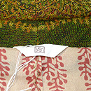 カシミール織コート　灯屋2タグ