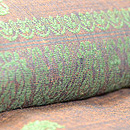 生紬に紋織りの羽織　質感・風合