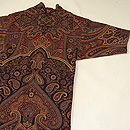 カシミール織コート　裏面