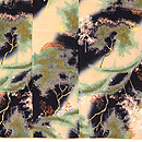 深山の図小紋　上前