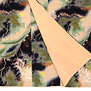 深山の図小紋　上前