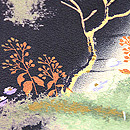 深山の図小紋　質感・風合