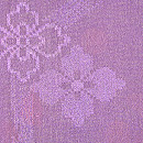 枝菊柄の羽織　質感・風合