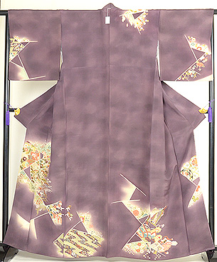 吉祥文刺繍訪問着